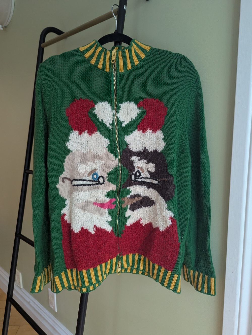Whoopi Goldberg Santa Christmas Sweater